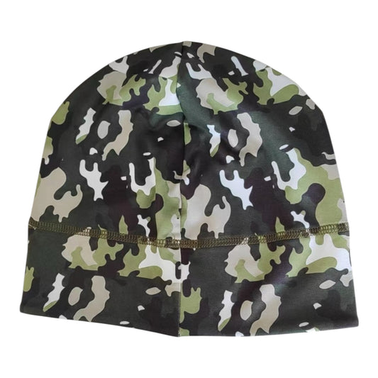 F4SHO GREEN CAMO SKULL CAP