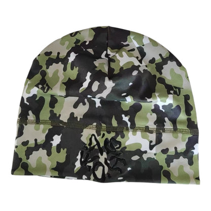 F4SHO GREEN CAMO SKULL CAP