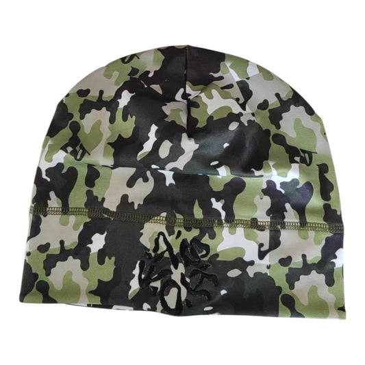 F4SHO GREEN CAMO SKULL CAP